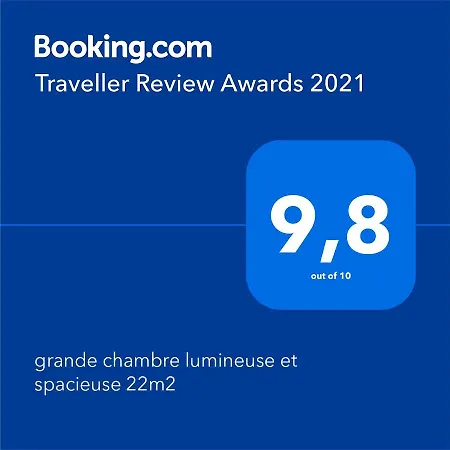 Bed & Breakfast Un Oasis De Quietude Belle 22m2 *